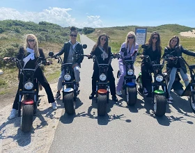 e-scooter, powerkiten, vliegeren, Noordwijk